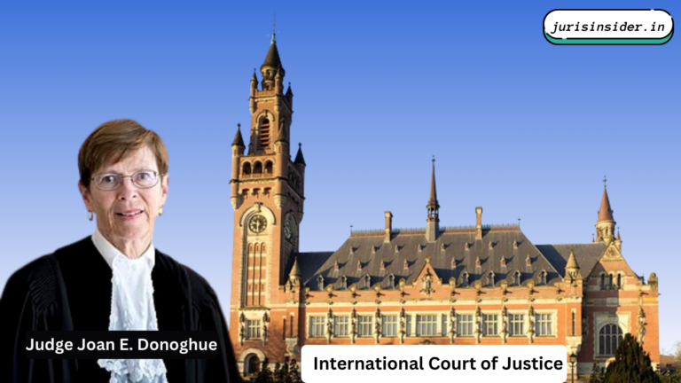 The International Court of Justice, Judge Joan E. Donoghue