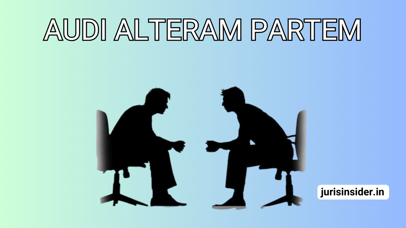 Audi Alteram Partem