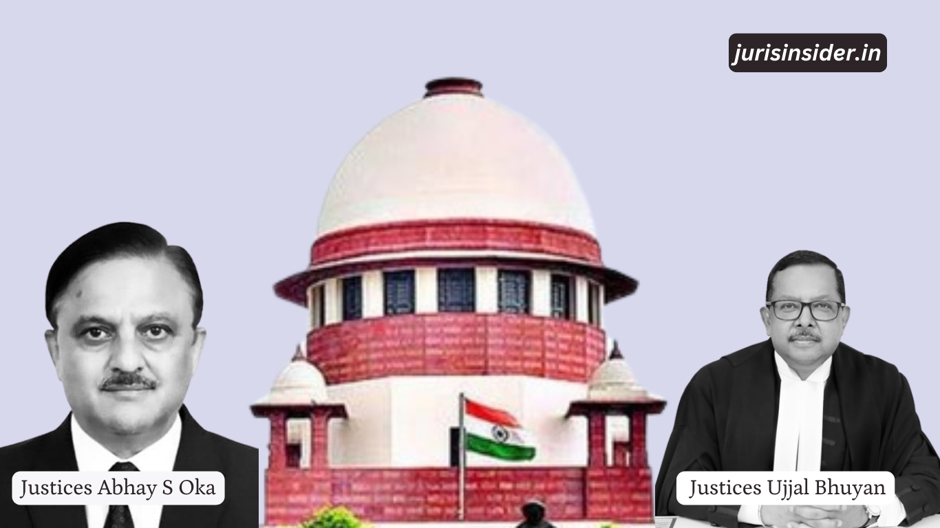 Judges Abhay S. Oka and Ujjal Bhuyan's bench, Supreme ZCourt