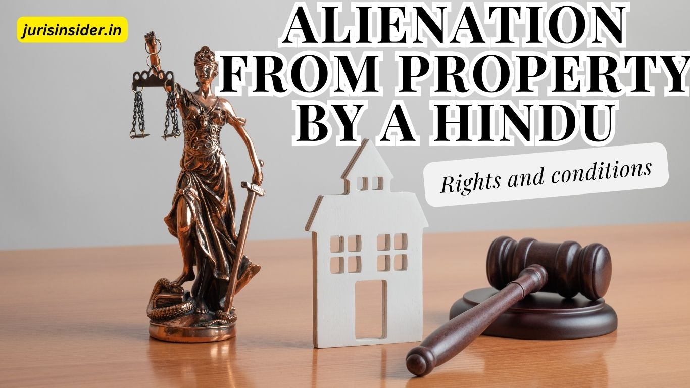 alienation from property by a Hindu