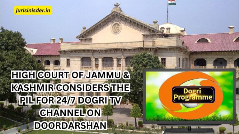 High Court of Jammu & Kashmir on Doordarshan