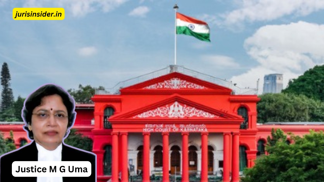 Justice M G Uma, Karnatak High Court