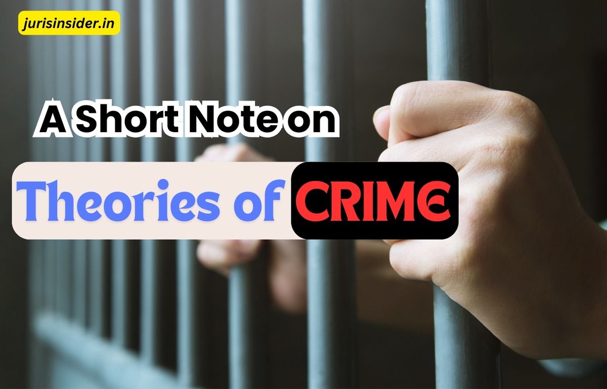 A Short Note on Theories of Crime