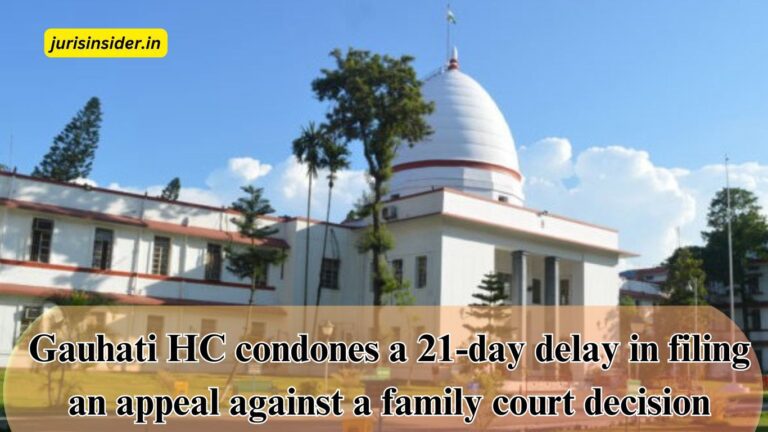 Family Court Appeal, Gauhati High Court, Limitation Act, Legal Precedent, Hindu Marriage Act, Divorce Law, Legal News India