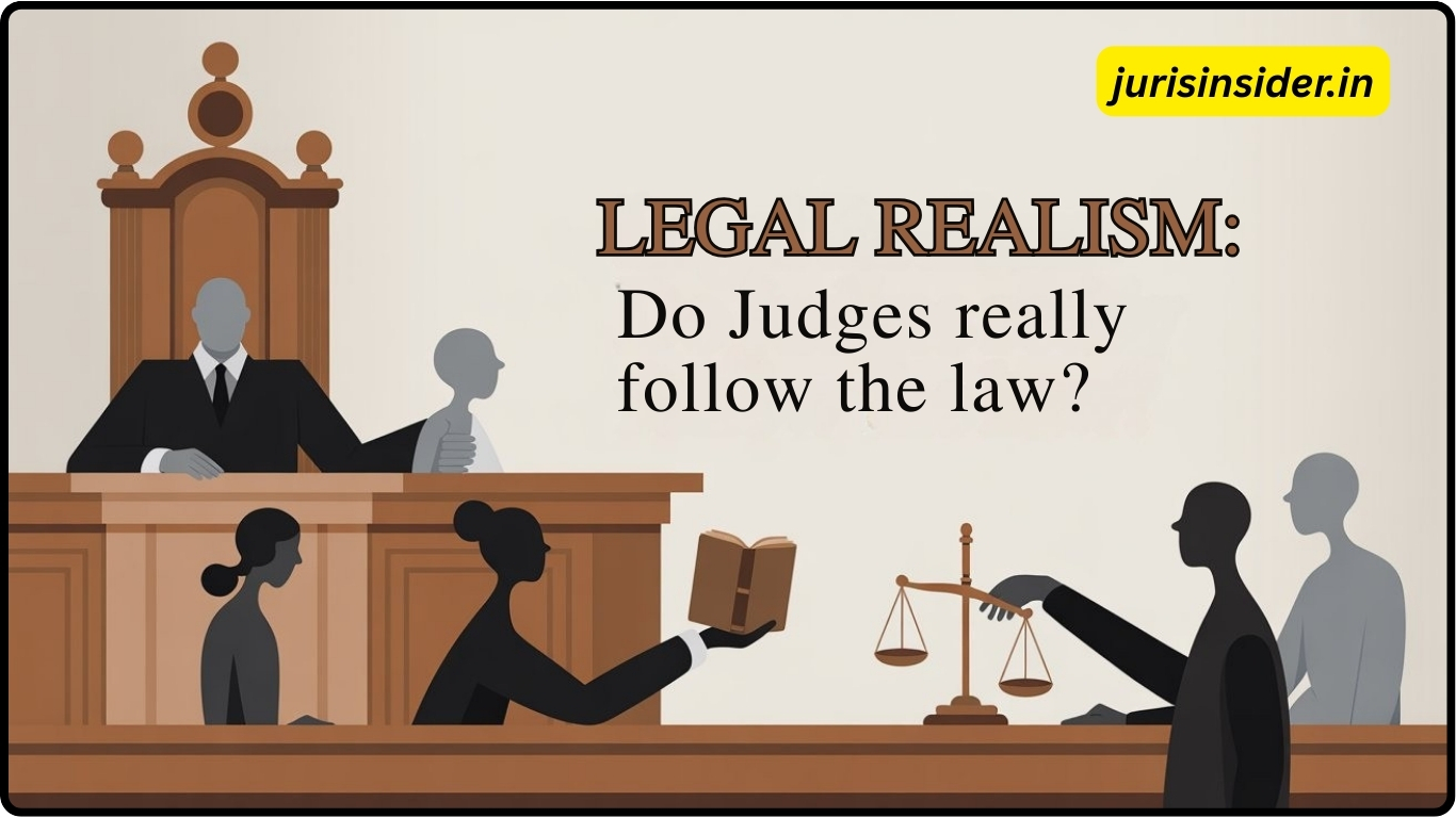 Legal Realism Do Judges really follow the law
